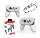JYS 2x Handgrip Uchwyty Pad Na Joy-cony Do Nintendo Switch / Oled / Jys-ns226 / 2x Biały 2