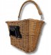 Kosz rowerowy, przód, wiklinowy, SVENSSON KS501 3