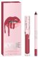 Set Kylie Cosmetics: By Kylie, Liquid Lipstick, 103, Better Not Pout, 3 ml + By Kylie, Pencil, Lip Liner, Better Not Pout, 1.1 g For Women 1