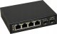 SFG64WP PULSAR Switch PoE 6-portowy Gigabit Ethernet 4xPoE+ 2xSFP 60W bez zasilacza 8