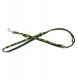 Smycz regulowana dla psa, zielona, wzór etniczny, taśma polipropylenowa, 16mm/220cm 1
