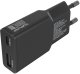 Ładowarka sieciowa 4smarts FlatPlug Duos 30W GaN USB-C/USB-A czarny 3