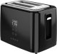 Electric Toaster, black, 220-240V, 50-60Hz, 780-930W, 2 slots, 3 modes, 7 browning levels 1