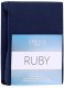 Prześcieradło frotte z gumką 90x200 indygo Ruby AmeliaHome 5