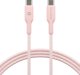 Kabel USB dbramante dbramante1928 re-charge - USB-Kabel - 24 pin USB-C (M) do 24 pin USB-C (M) - 1.5 m - pleciony Kabel, USB-C Power Delivery (60W) - pink 2