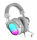 Słuchawki studyjne nauszne Fifine H16W 7.1 White RGB 3