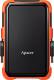 Dysk zewnętrzny HDD Apacer AC630 2TB Czarno-pomarańczowy (AP2TBAC630T-1) 1