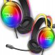 Słuchawki gamingowe RGB z mikrofonem LTC 1