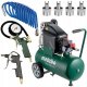 METABO KOMPRESOR BASIC 250-50 W OF + LPZ 4  230V 50L 8BAR 120L/MIN BEZOLEJOWY 8