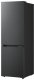 LG Refrigerator | GBBSJ1CCEP | Energy efficiency class C | Free standing | Combi | Height 186 cm | Fridge net capacity 220 L | Freezer net capacity 113 L | Display | 34 dB | Black 9
