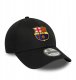 New Era Core 9Forty FC Barcelona Cap 60846892 Czarne OSFM 5
