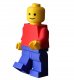 Kolekcjonerska figurka w stylu LEGO Brick MegaFigure 40 cm 1