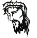 Jesus Wall Art  nowoczesna dekoracja ścienna 3D z wizerunkiem Jezusa - 24 cm 1