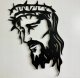 Jesus Wall Art  nowoczesna dekoracja ścienna 3D z wizerunkiem Jezusa - 24 cm 2