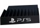 Podstawka stojak na gry - na 10 gier do PS5 PS4 PS3 - Czarny 5