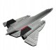 Model samolotu do składania SR-71 Blackbird Kit Card  karta-model 3D 4
