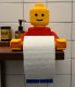 Uchwyt na papier toaletowy w Stylu Lego 34 cm oryginalna dekoracja łazienki 2
