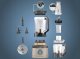 Blender kielichowy Ninja Ninja 3w1 Detect Power Blender Processor Pro robot kuchenny 1200W zestaw 9