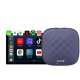 CARLINKIT Adapter bezprzewodowy AI Box z Androidem 13 - 8 GB + 128 GB do oryginalnych radioodbiorników samochodowych z CarPlay niebieski 1