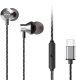 Słuchawki Aiwa AIWA In-Ear stereo słuchawki z mikrofonem srebrne (USB) ESTM-50USB-C/SL 1