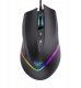 Mysz Aula F805 Wielokolorowe oświetlenie przewodowa gamingowa mysz optyczna 7 pogas 800-6400dpi 4000FPS 32ips czarna 1
