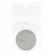 Metal plate for magnet holders - round silver 4