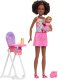 Lalka Barbie Mattel Skipper: Klub opiekunek - zestaw z bobasem i krzesełkiem do karmienia (JJB45) 4