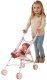 Lorelli Arias wózek sportowy dla lalek składany różowy z pasami 3