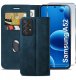 krainaGSM ETUI Z KLAPKĄ do Samsung A52 | A52s 5G Zamykane, Magnetyczne Kabura + Szkło 2
