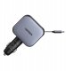 Ładowarka Ugreen UGREEN Nexode EC604 145W Fast Car Charger ładowarka samochodowa 1x USB-A 1x USB-C 1x wysuwane USB-C Kabel (70cm) 3