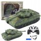 Czołg Wojskowy T90 Zdalnie Sterowany RC Światła Dźwięki Zielony 1:18 1