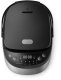 Philips Mini rice cooker | HD3093/80 3000 series | 600 W | 0.85 L | Number of programs 8 | Black/Stainless Steel 8