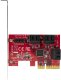 Kontroler StarTech .com PCIe karta kontrolera SATA - 6 Port SATA 3 karta rozszerzeń/kontroler - 6Gbit/s - pełno- i niskoprofilowa osłona - PCI Express kontroler/adapter dysków twardych (6P6G-PCIE-SATA-CARD) - kontroler pamięci - SATA 6Gb/s - niskoprofilow 7