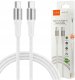 Kabel USB Vidvie SZYBKI KABEL VIDVIE USB TYP-C PRZEWÓD MOCNY 60W 3m 1
