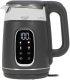 Czajnik Elektryczny 2200W Szklany Temperatury Dotykowy Led Szary 1,7L1305Gs 2