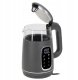 Czajnik Elektryczny 2200W Szklany Temperatury Dotykowy Led Szary 1,7L1305Gs 4