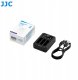 Ładowarka do aparatu JJC Potrójna Ładowarka Usb Na 3x Akumulator Bateria Db-120 Db120 Do Ricoh Gr Iv / Dch-db120tc 11