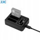 Ładowarka do aparatu JJC Potrójna Ładowarka Usb Na 3x Akumulator Bateria Db-120 Db120 Do Ricoh Gr Iv / Dch-db120tc 6