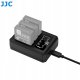 Ładowarka do aparatu JJC Potrójna Ładowarka Usb Na 3x Akumulator Bateria Db-120 Db120 Do Ricoh Gr Iv / Dch-db120tc 7