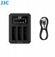 Ładowarka do aparatu JJC Potrójna Ładowarka Usb Na 3x Akumulator Bateria Db-120 Db120 Do Ricoh Gr Iv / Dch-db120tc 8