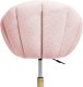 Krzesło obrotowe ANNABELLE Boucle Pastelowy róż 6