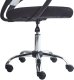 Krzesło biurowe regulowane czarno-białe SOLID 8