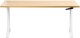 Biurko Beliani Destinas Jasnobrązowe 160 cm x 72 cm 7