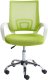 Krzesło biurowe regulowane limonkowe SOLID 4