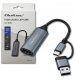 Adapter USB Qoltec USB-C - HDMI Szary  (53789) 7