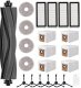 Severno ZESTAW SZCZOTKI FILTRY MOP WORKI DO ODKURZACZ DREAME L20 ULTRA Complete L30 2