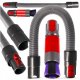 Severno WĄŻ DO ODKURZACZA SZCZOTKA MIĘKKA PRZEDŁUŻKA Rura Do DYSON V7 V8 V10 V11 1