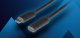 Kabel USB Lanberg USB-C - USB-C 0.5 m Czarny (CA-USBE-20CC-0005-BK) 2