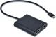 Stacja/replikator I-TEC USB-C - DisplayPort x2 Czarny  (C31DUAL4KDP) 1