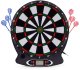 Elektroniczna tarcza do darta gry w rzutki lotki tablica LCD 38 cm 18 gier zestaw 6 rzutek EDUKAMP 5